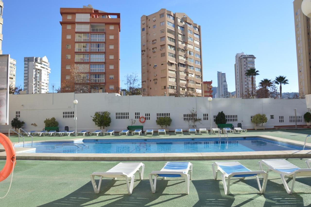 Gemelos IV Loysan Apt. With Pool Benidorm Eksteriør bilde